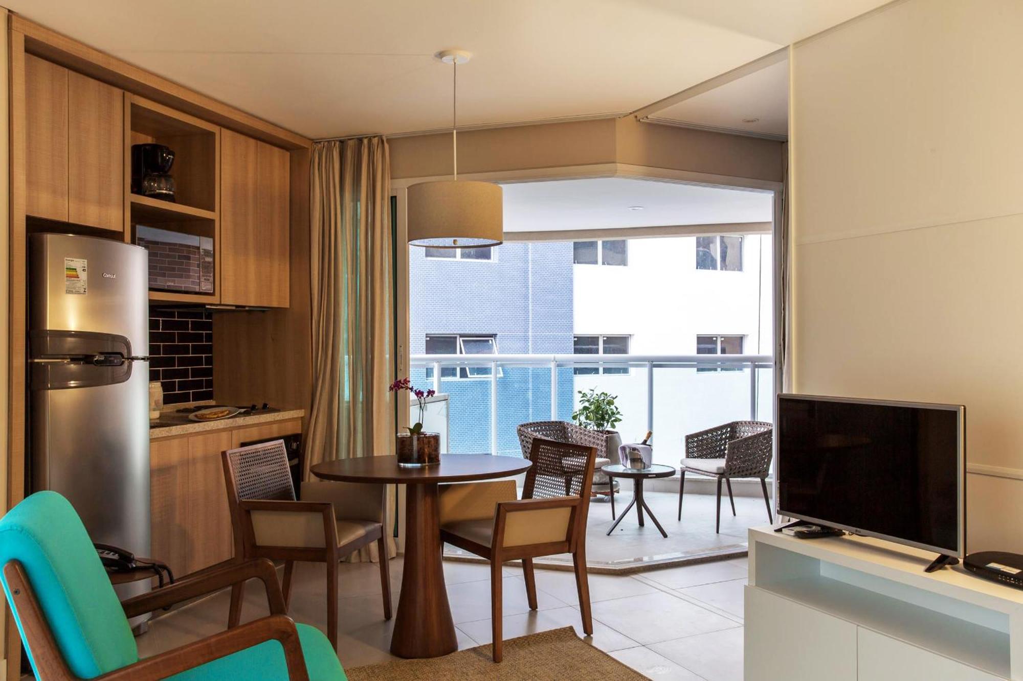 Apartmán Residencial Estanconfor Santos Exteriér fotografie