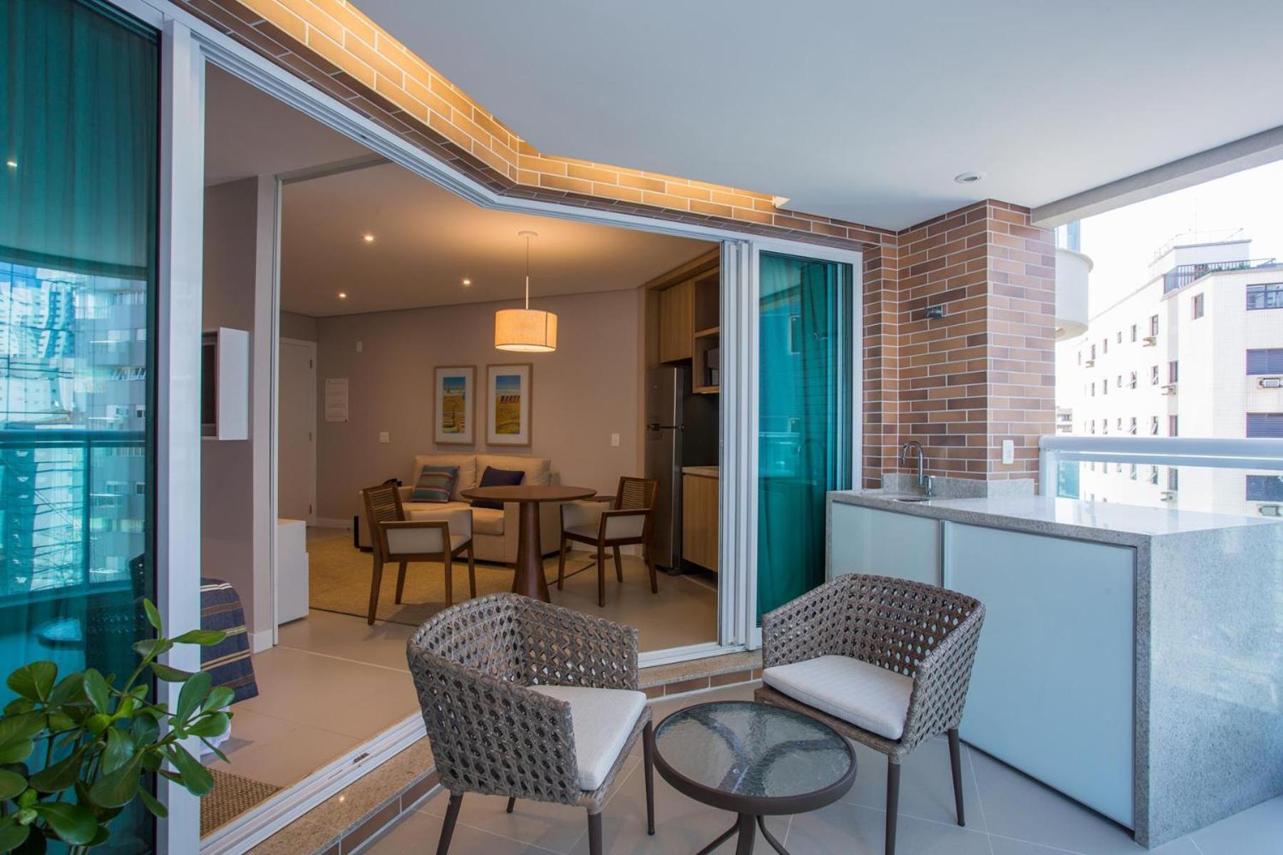 Apartmán Residencial Estanconfor Santos Exteriér fotografie